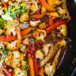 Cauliflower stir fry